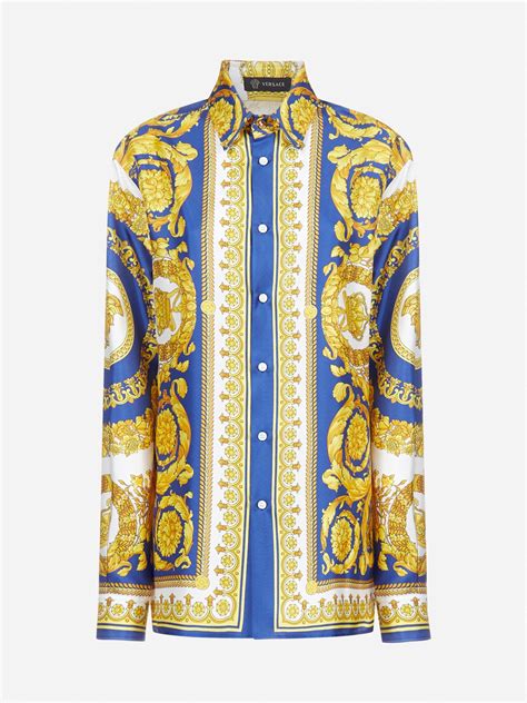 camicie di seta uomo versace